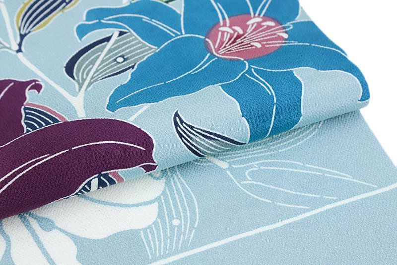 平和屋本店□極上 塩瀬 九寸名古屋帯 刺繍 兎 宝尽くし 金彩 薄香色地  