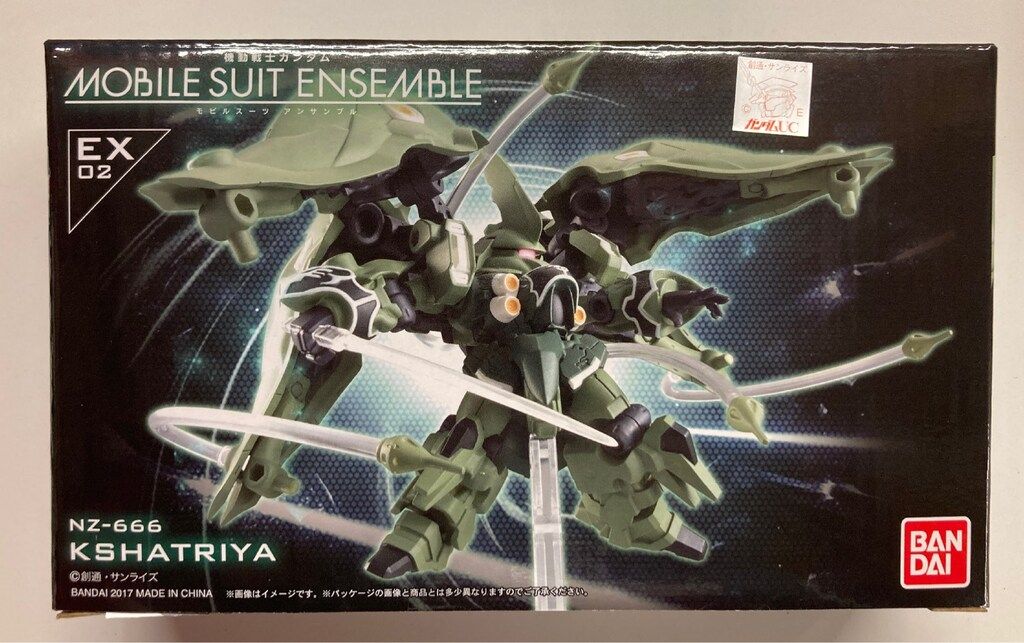 バンダイ MOBILE SUIT ENSEMBLE 機動戦士ガンダムUC クシャトリヤ EX02