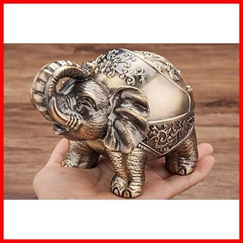 ゾウ　象　陶器　金彩　細描盛　骨董　置物　インテリア　工芸品　美術品　A3378 Amazon.co.jp: ゾウ 象 陶器 金彩 細描盛 骨董 置物 インテリア