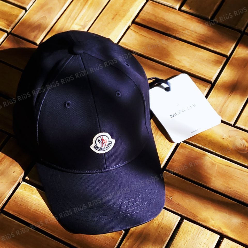 MONCLER モンクレール  キッズ  ロゴベースボールキャップ MONCLER ベースボールキャップ 3B00032 0U082 アイコンロゴ刺繍