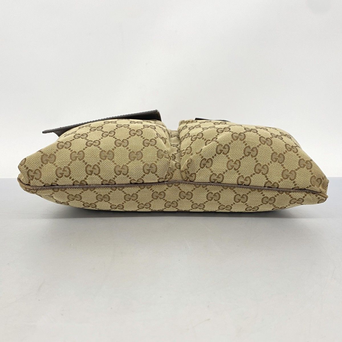 ★SALE【5fb1821】グッチ ショルダーバッグ GGキャンバス 169937 キャンバス ブラウン シルバー金具【中古】メンズ レディース ユニセックス ☆SALE【5fb1821】グッチ ショルダーバッグ GGキャンバス 169937