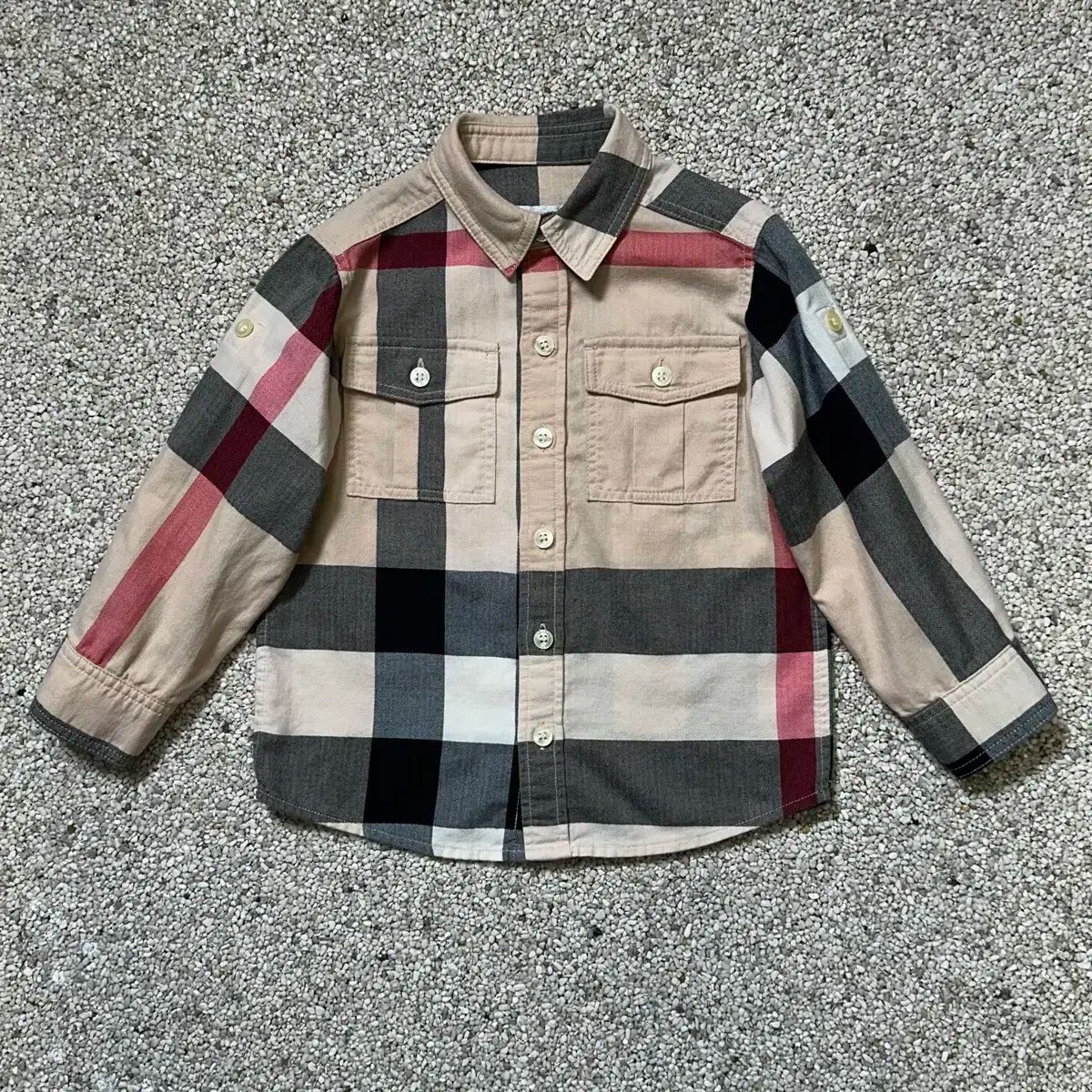 BURBERRY バーバリー 子供 キッズ シャツ 2 税金