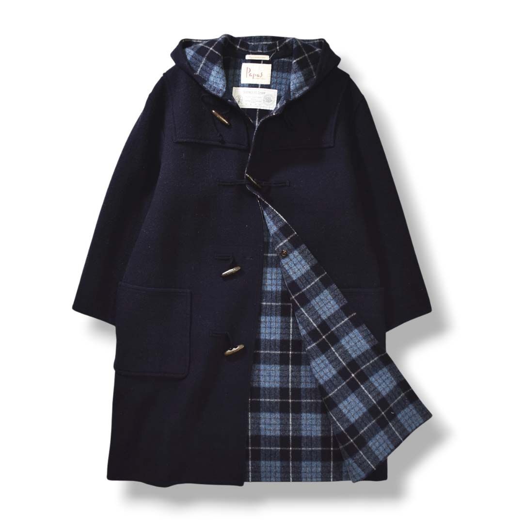 極美品】Papas SYDNEY H SHAW￼ ダッフルコート ゆったり M Papas