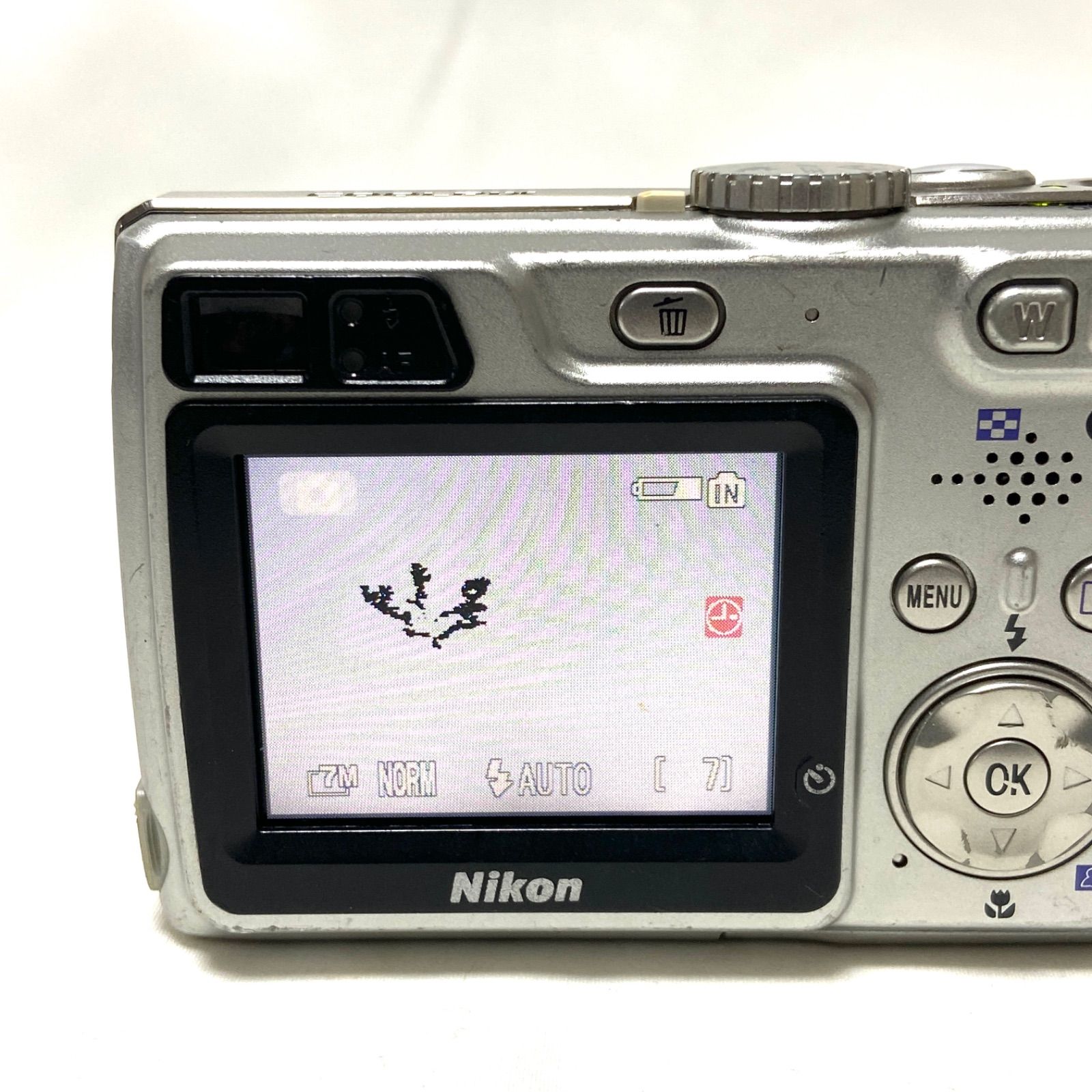 ニコン NIKON Coolpix E7900 デジタルカメラ Nikon COOLPIX E7900 シルバー コンパクトデジタルカメラ コンデジ