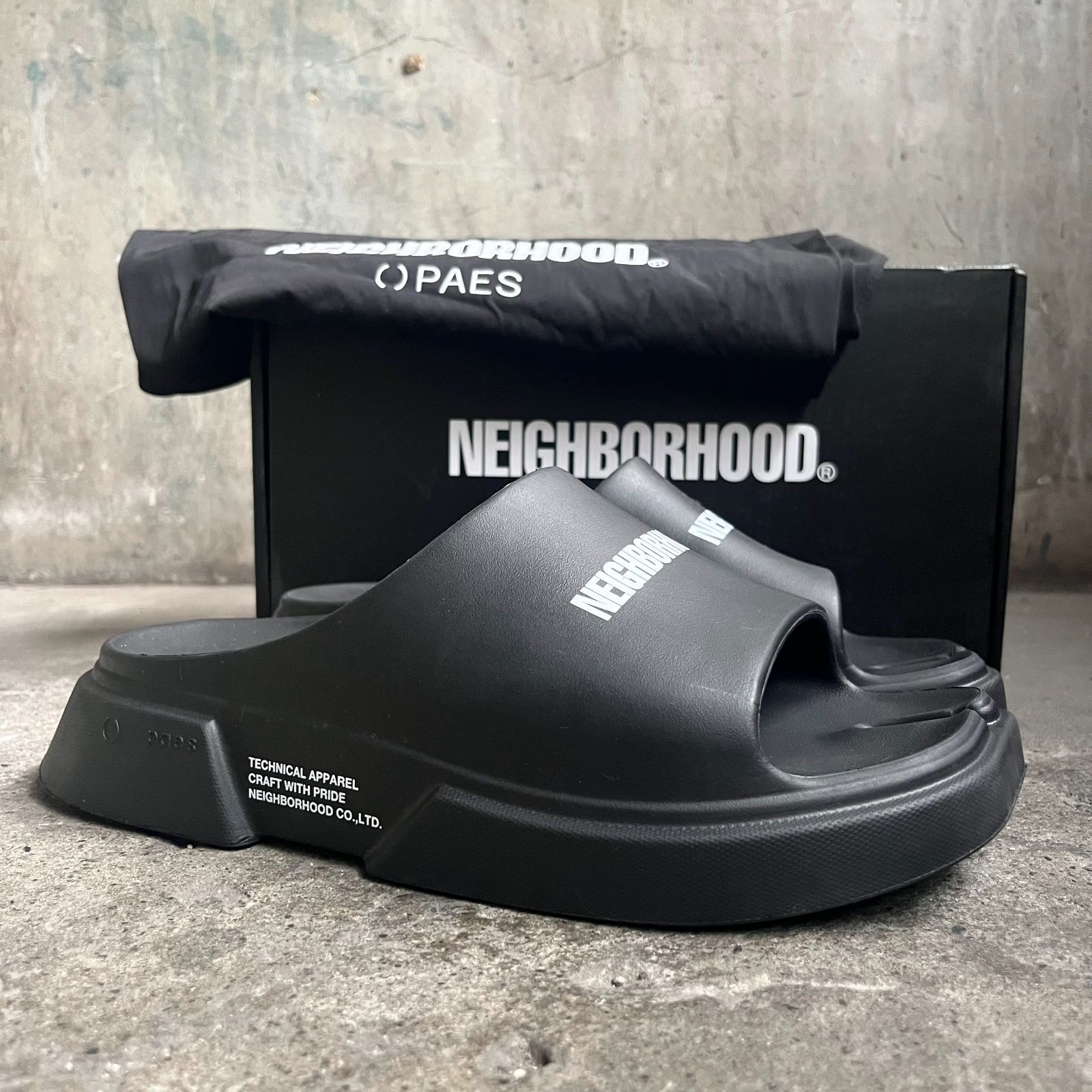 NEIGHBORHOOD ×PAES SLIDE ネイバーフッド ペイズ スライド
