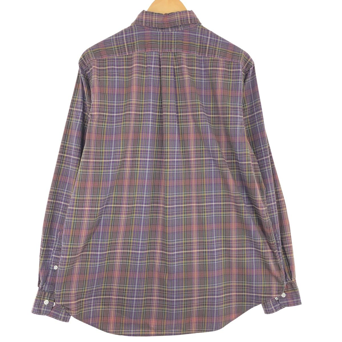 Ralph Lauren - 古着 ラルフローレン Ralph Lauren CLASSIC FIT クラシックフィット ギンガムチェック 半袖 ボタンダウンシャツ メンズS相当 /eaa553965 古着 ラルフローレン Ralph Lauren CLASSIC FIT クラシック