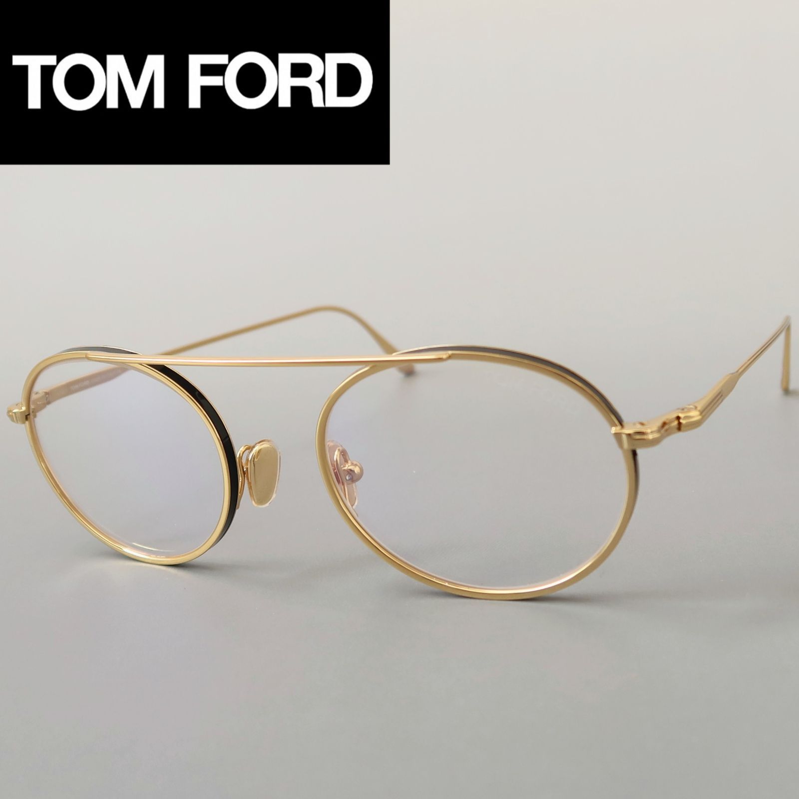 トムフォード TOM FORD めがね メガネ 眼鏡 伊達 べっ甲柄 ◇１14cm