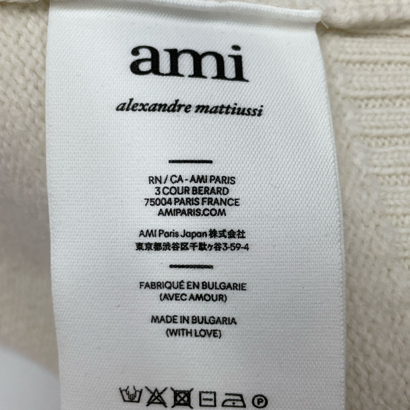 AMI PARIS アミパリス BFUKC002.018 パーマネントコレクションAmi de Coeur AMI PARIS アミパリス BFUKC002.018 パーマネントコレクションAmi de Coeur
