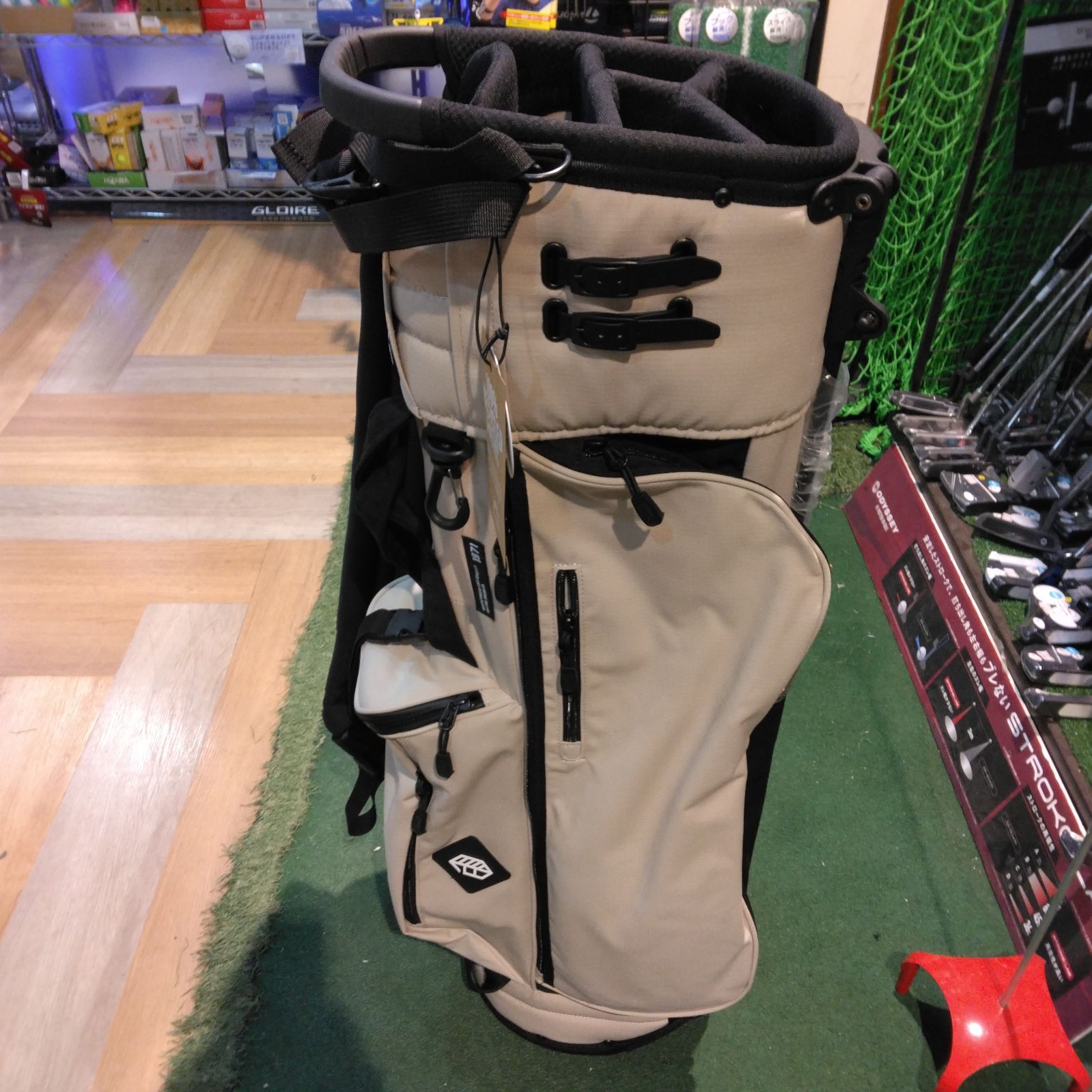 PEARLY GATES - 新品　未使用　Jones キャディバック　JUNIOR TROUPER JONES Sports 正規品 ジョーンズ ゴルフ GOLF キャディバッグ