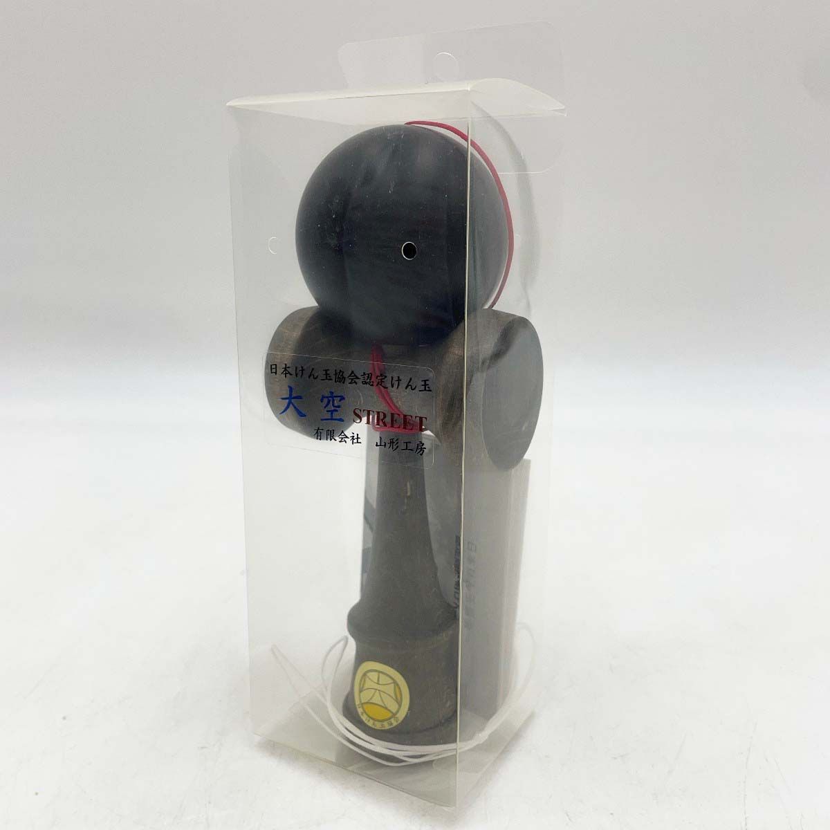 日本けん玉協会認定けん玉『夢元』青色 けん玉 夢元 ブルー 未使用品