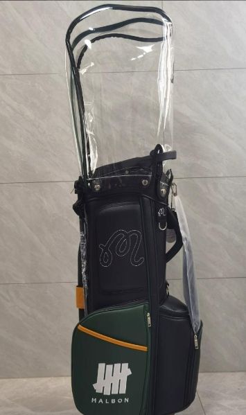 新品☆マルボンゴルフ malbon UNDEFETED キャディバッグ