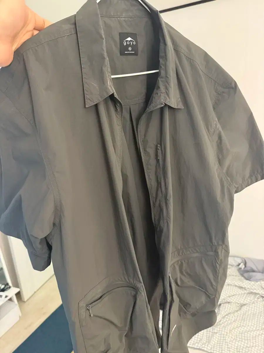 クワイエットウェア ナイロン 半袖シャツ xl