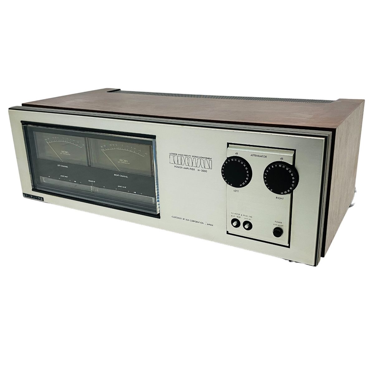 LUXMAN ラックスマン M-2000 パワーアンプ 音響機器 C10446466