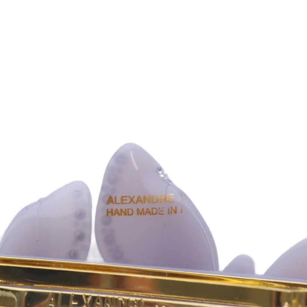 ALEXANDRE DE PARIS ライトストーンバタフライバレッタ ALEXANDRE DE PARIS ライトストーンバタフライバレッタ