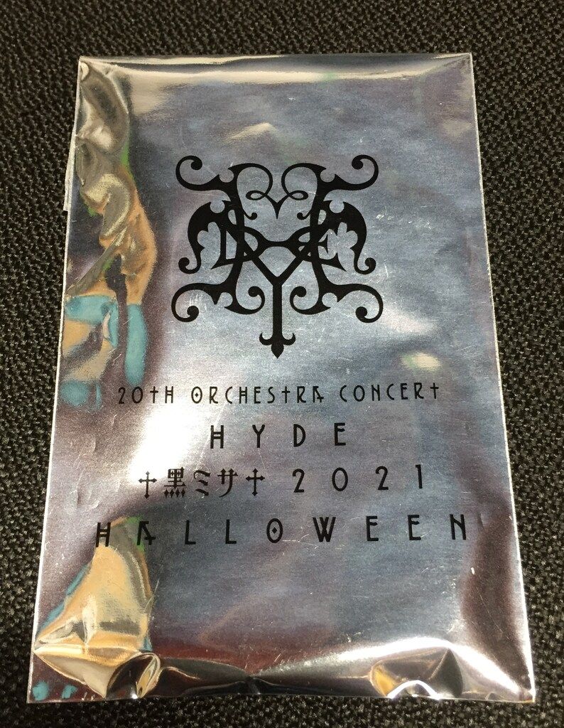 HYDE 黒ミサ2021 ハロウィン アクリルスタンド 新年の贈り物 HYDE 黒ミサ ハロウィン2021 仮装アクリルスタンド