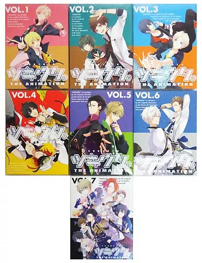 中古】アニメDVD TV ツキウタ。 THE ANIMATION 全7巻セット(全巻収納