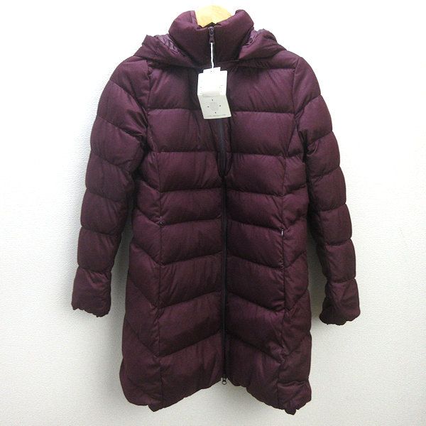 G□ユニクロ/UNIQLO ストレッチダウンコート/212-146586【XL】ボルドー