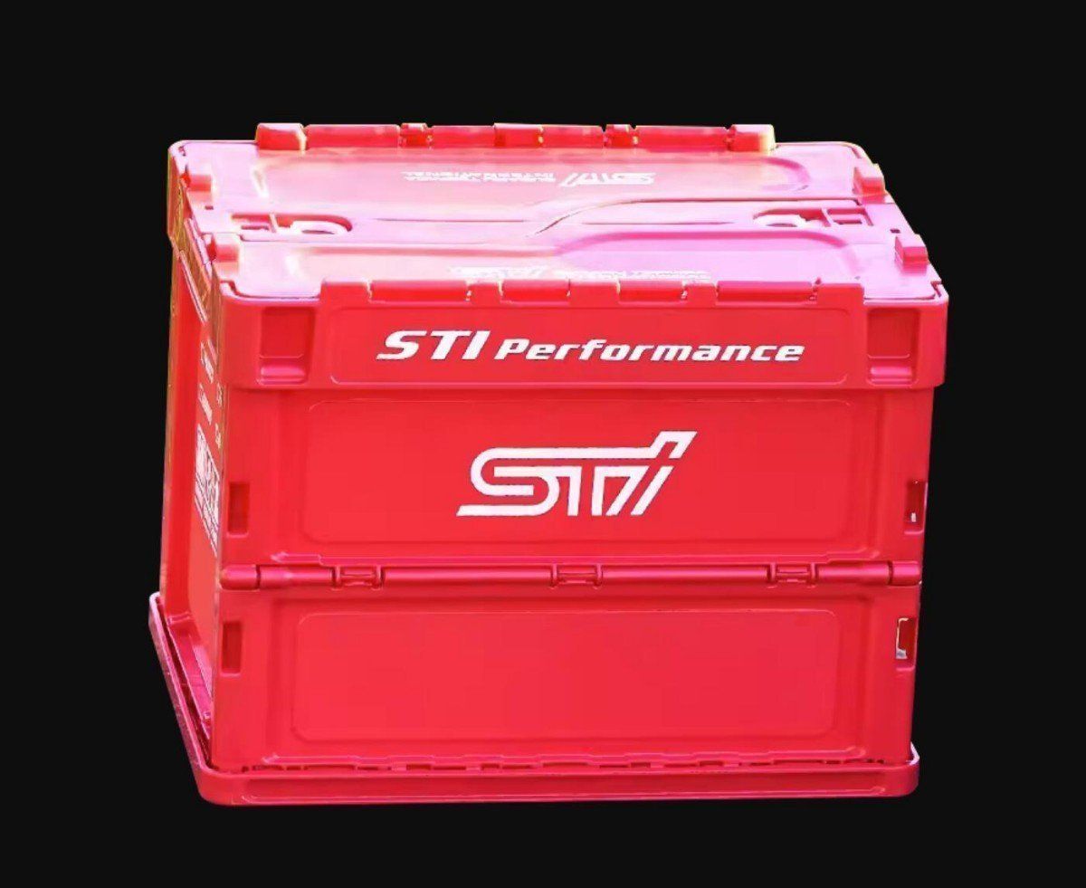 激レアスバル STI トランク収納ボックス車用車載収納ボックス多機能折りたたみ式テールボックス収納ケース収納物整理用品