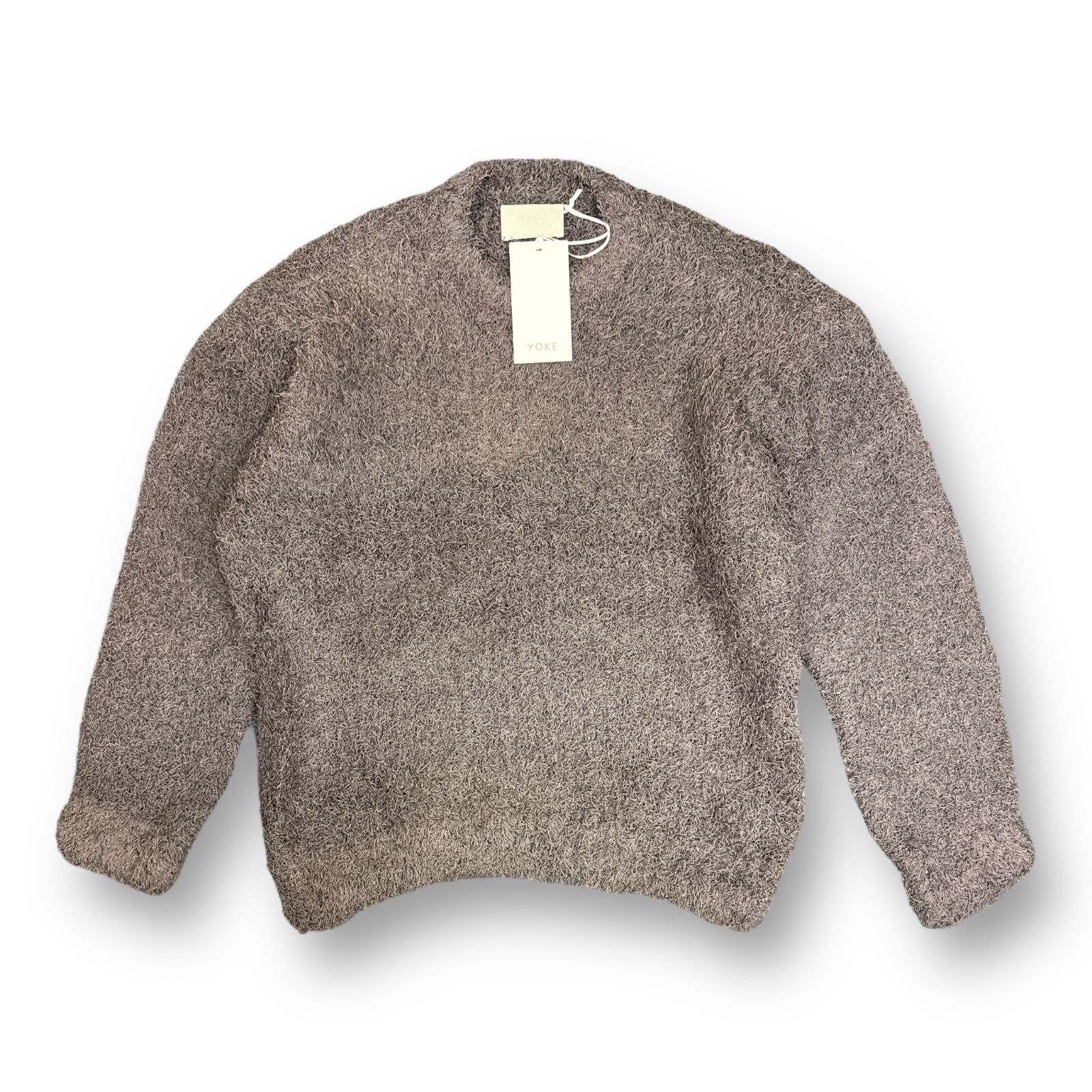 定価39600円 新品 YOKE 22SS BUSHY COTTON CREW NECK ブッシーコットン 