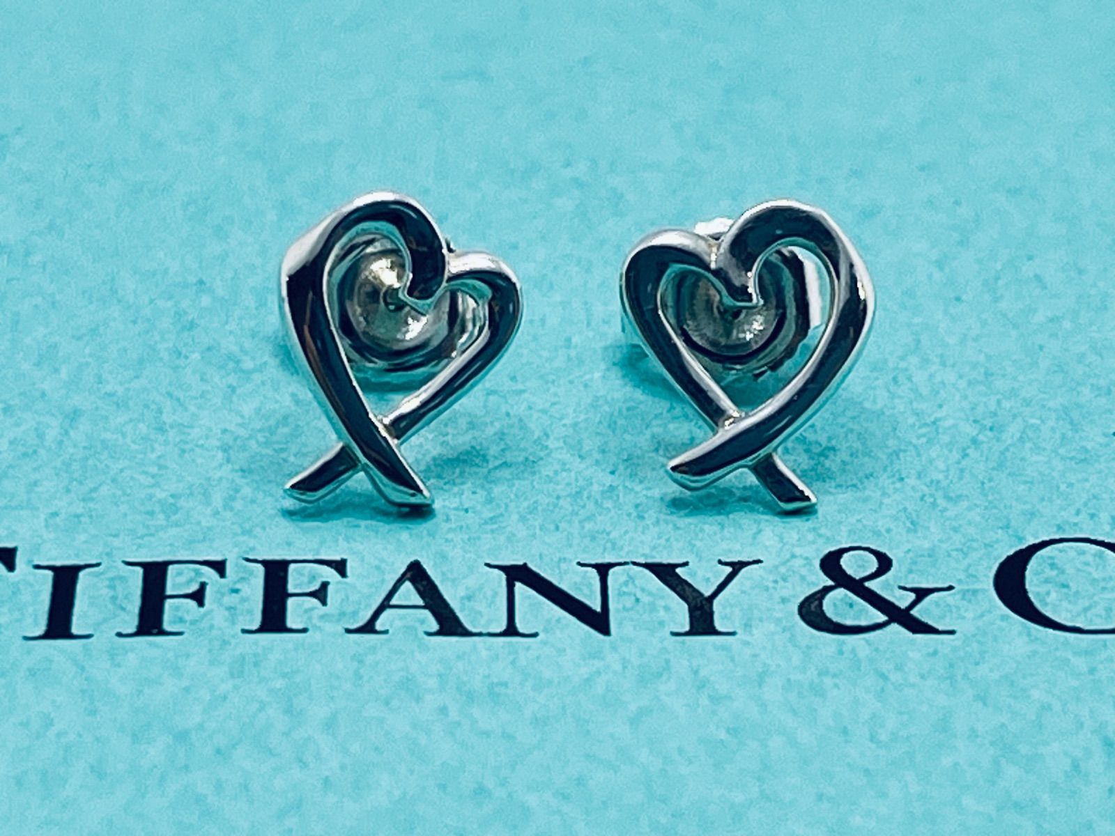 Tiffany & Co. ラビングハートピアス a077 Tiffany&Co. ティファニー