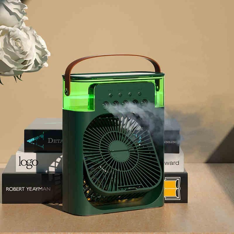 ✨多機能✨ 扇風機 加湿器 加湿扇風機 ポータブル扇風機 アウトドア LED 150円off 扇風機 タワーファン 卓上扇風機 サーキュレーター 冷