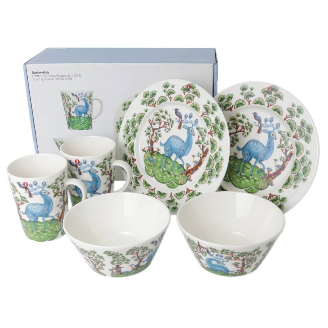 【新品未使用】 イッタラ サツメッサ 3種ペア 6点セット 箱入り【廃盤品】 新品未使用】 イッタラ サツメッサ ペア3種6点セット 箱入り【廃盤品