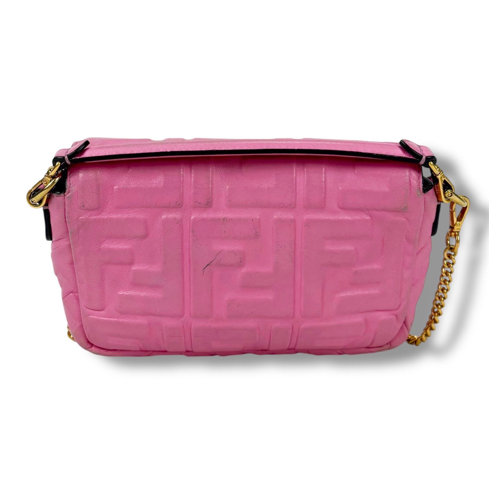 フェンディ FENDI マンマバケット チェーンショルダーバッグ ミニ