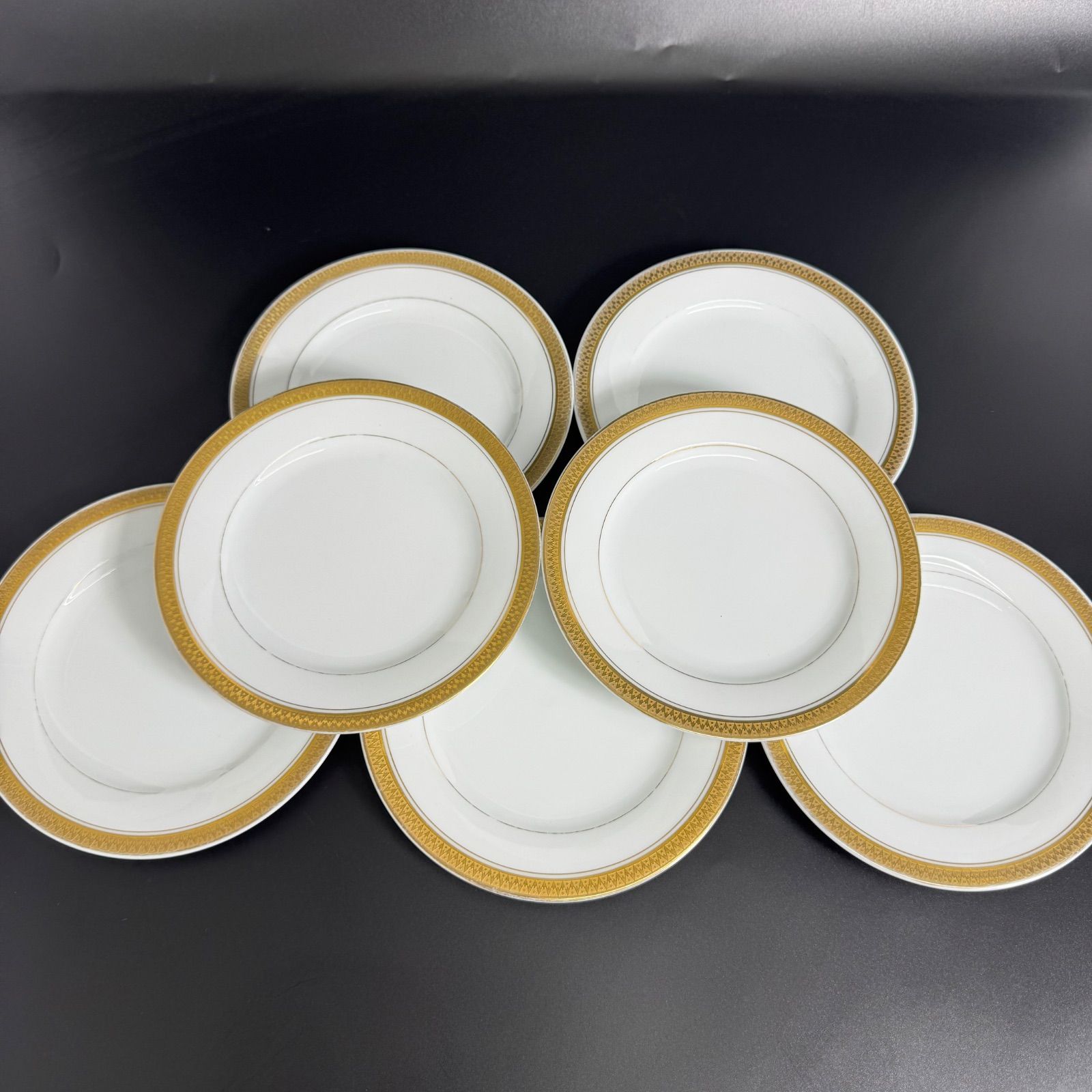 ノリタケ GOLDRIDGE 金彩プレート 7枚セット 5480S B品扱い 食器