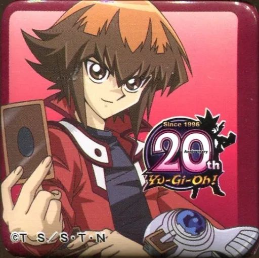 バッジ・ピンズ(キャラクター)　全25種セット 「『遊☆戯☆王』20th展～ロード・オブ・デュエリスト～ キューブコレクション缶バッジ」 中古】バッジ・ピンズ(キャラクター) 遊城十代 「『遊☆戯☆王