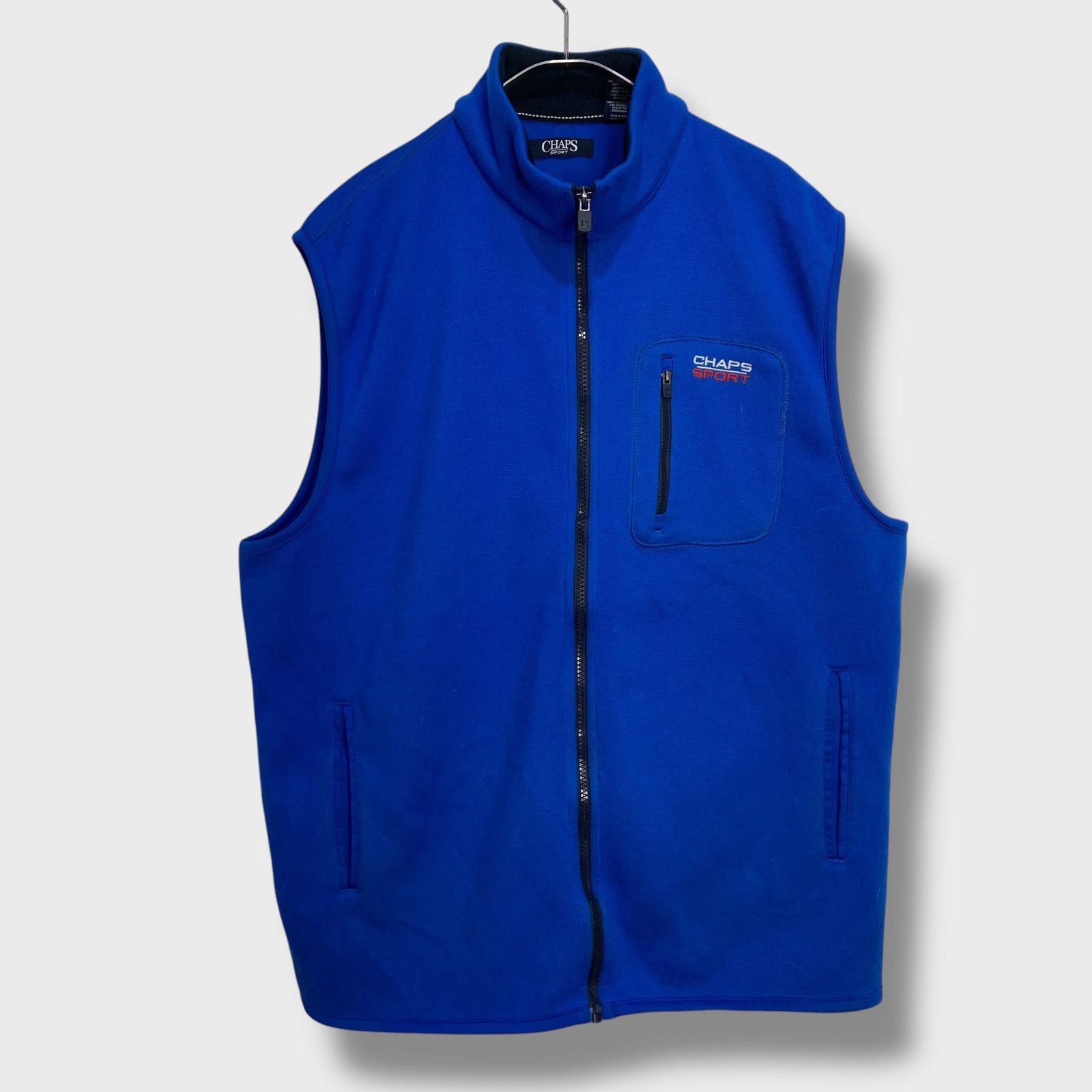 ☆CHAPS SPORT☆チャップス☆ラルフローレン☆フリースベスト☆ブルー 