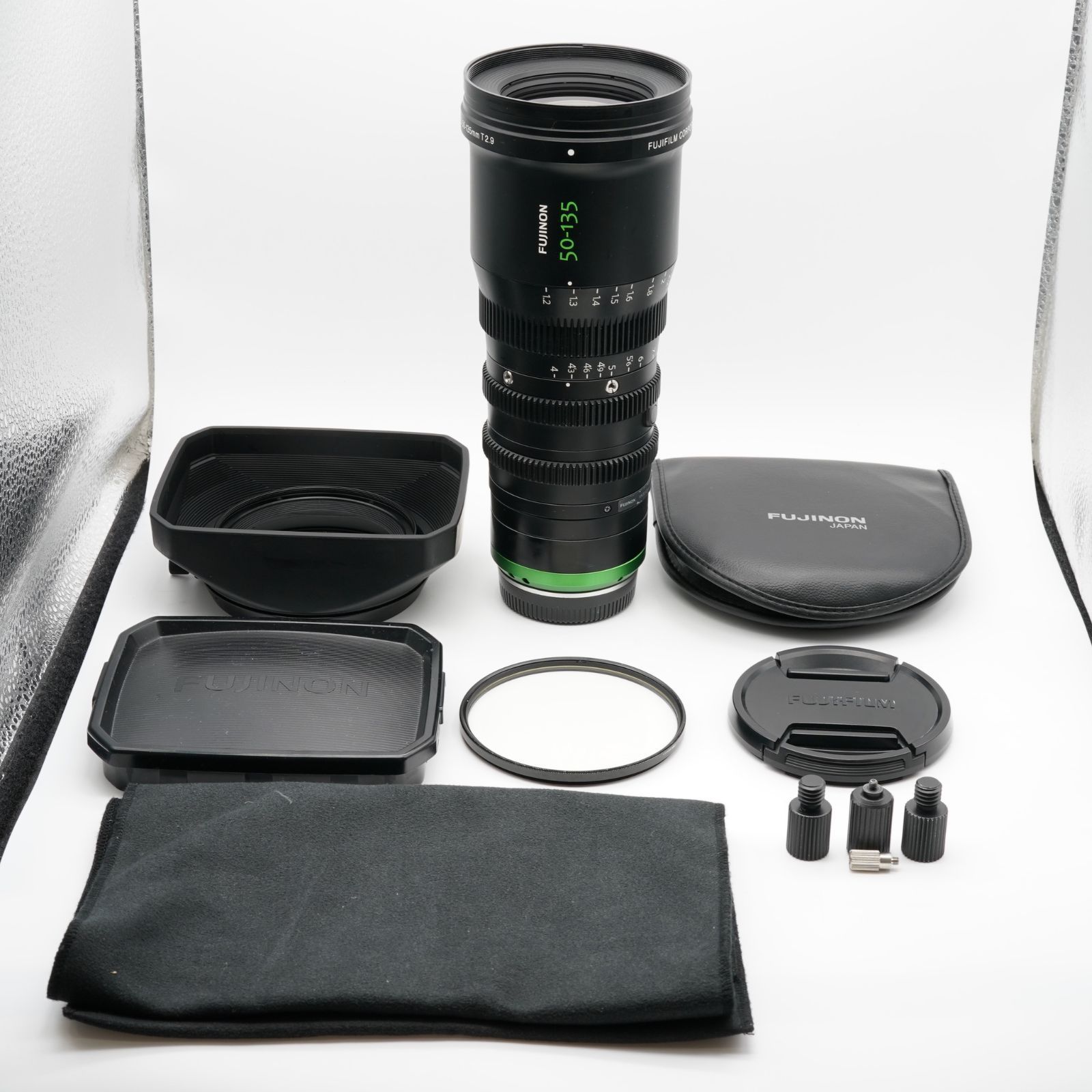 新品級 FUJINON シネマレンズ MK 50-135mm T2.9 ソニー Eマウント 付属 