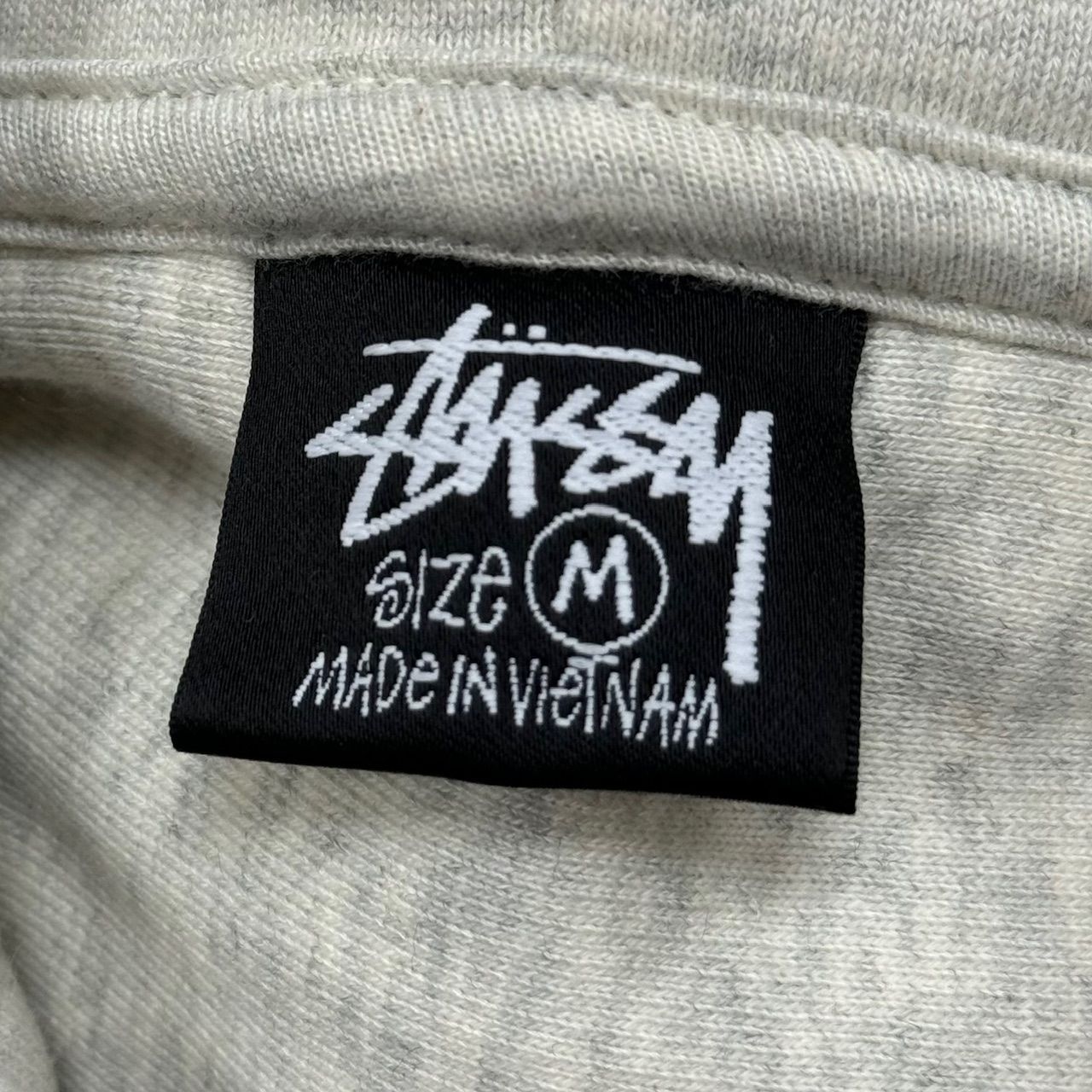 STUSSY 22AW STOCK LOGO APPLIQUE HOODIE プルオーバーパーカー  