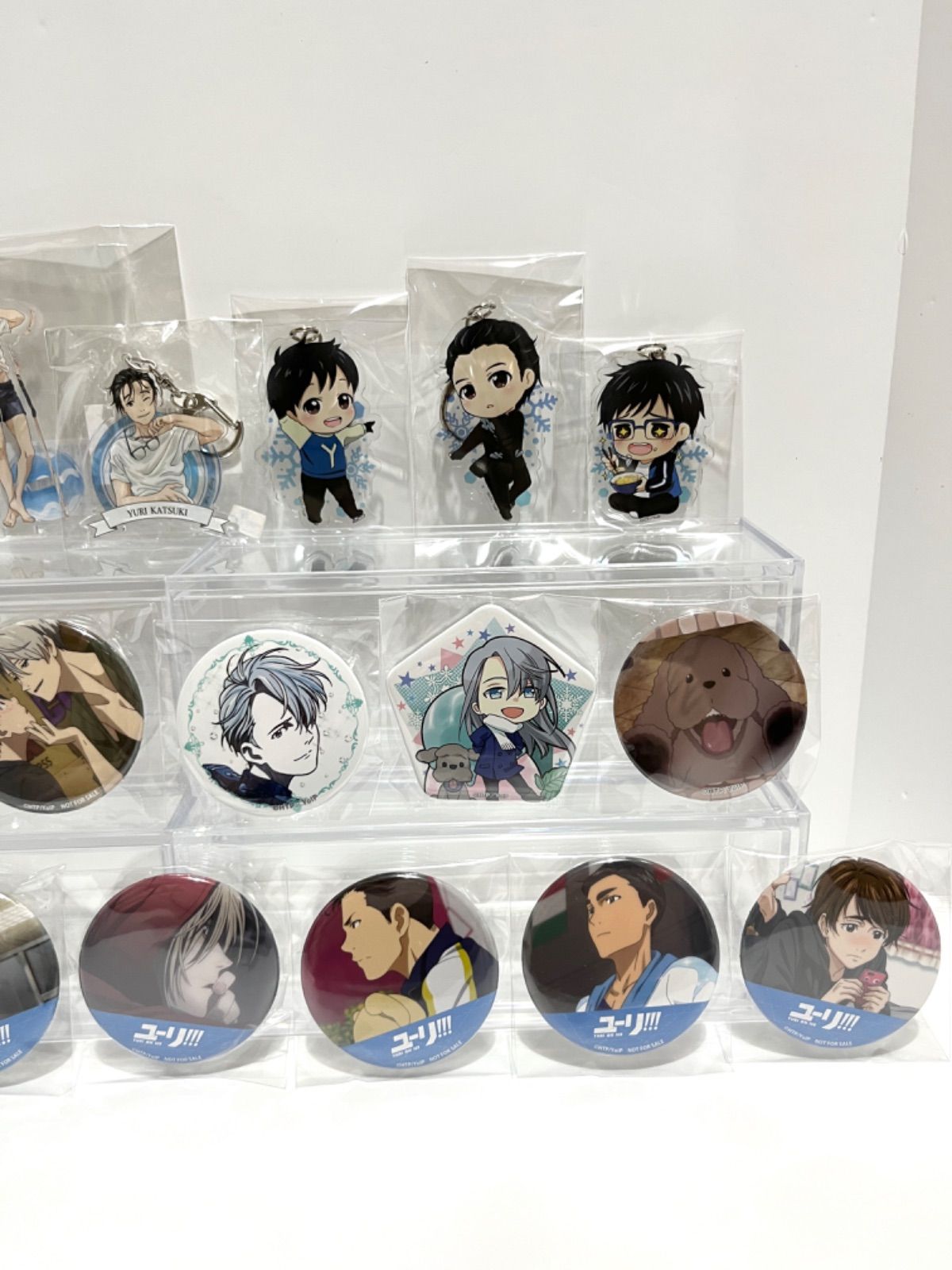 ユーリ‼︎!on ICE プライズ アクリルキーホルダー 缶バッジ 株式会社エクスレア в X: „【新商品情報】情報公開が早まりまし
