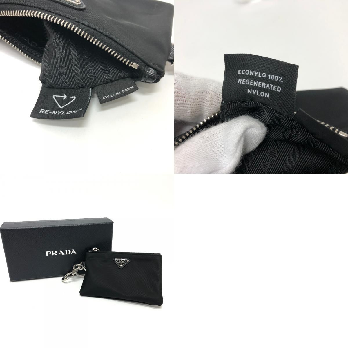 プラダ PRADA 2TT117 小銭入れ ミニポーチ カードケース ナイロン黒 pr-2tt1172dmk-2.jpg