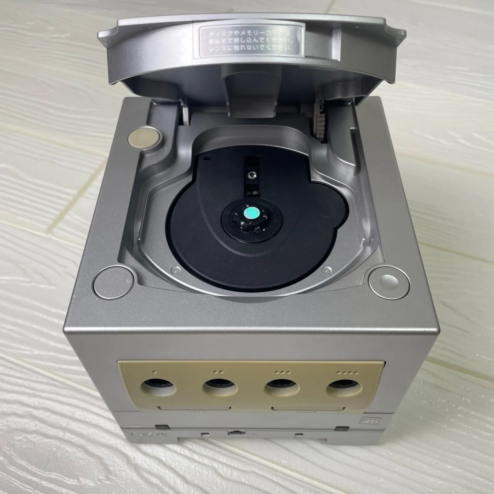 Nintendo ニンテンドーゲームキューブ エンジョイプラスパック シルバー ゲーム機 セット クリアコントローラー付属 UP786_INFO