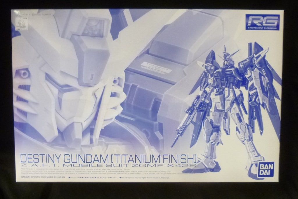 BANDAI SPIRITS RG 1|144 デスティニーガンダム チタニウムフィニッシュ 1|144