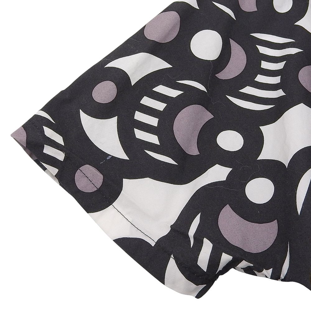 HIROCOLEDGE ヒロコレッジ コットン 総柄 Aライン ワンピース  