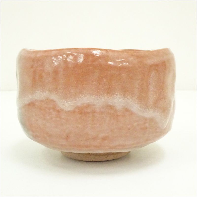 檜垣崇楽造 赤茶碗