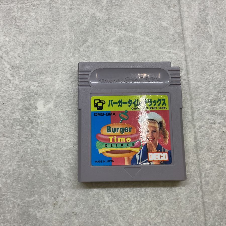 バーガータイム デラックス ゲームボーイソフト Amazon.co.jp: GB バーガータイムデラックス 即決 ゲームボーイ