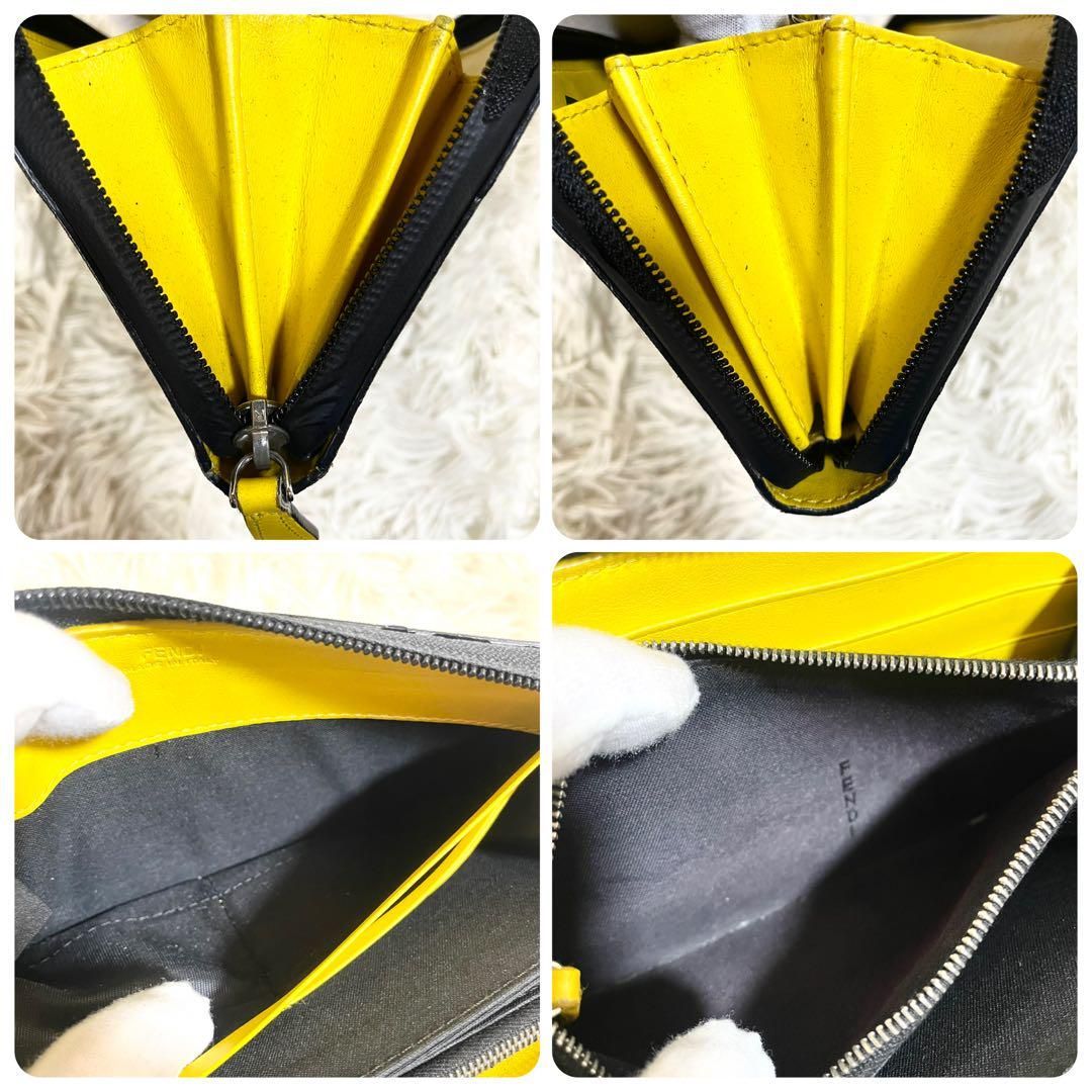 フェンディ FENDI ラウンドファスナー ズッカ レディース メンズ