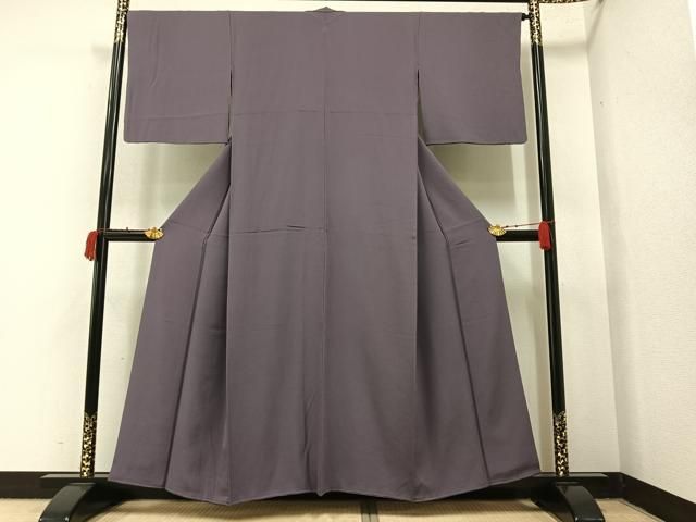 平和屋着物＊夏物 長襦袢 反物 着尺 芝紋紗 生成り色 麻 逸品 未使用