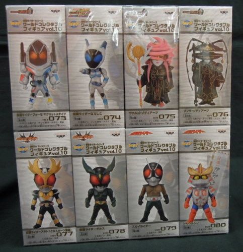 バンプレスト 仮面ライダー WCF ワールドコレクタブルフィギュア Vol.10 全8種セット