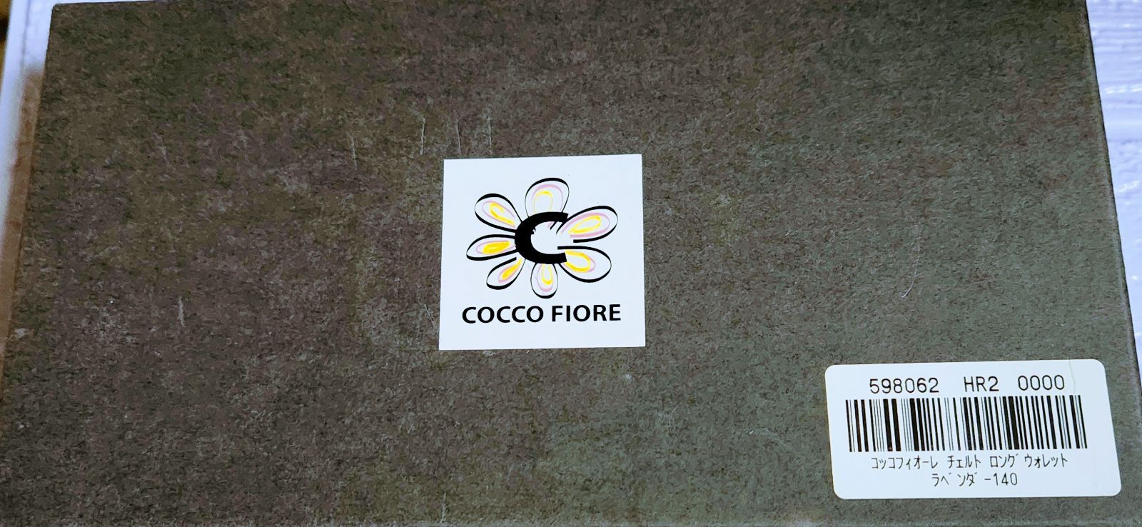 Coccoフィオーレロングウォレット ラベンダー長財布 - メルカリ