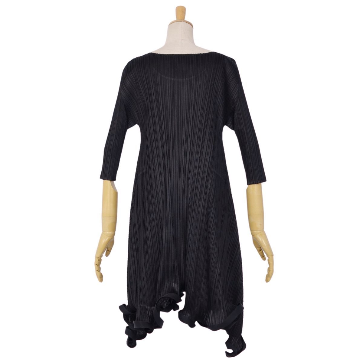 極美品】PLEATS PLEASE ロングワンピース ドレス Vネック XL 楽天市場