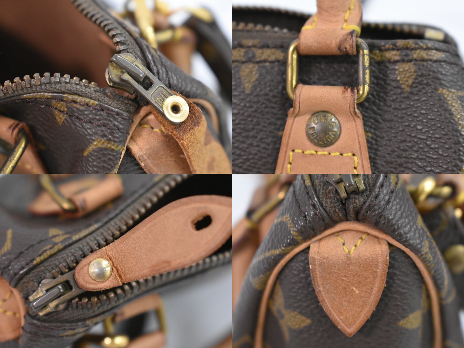 本物 ルイヴィトン LOUIS VUITTON LV ミニスピーディ モノグラム 2WAY  