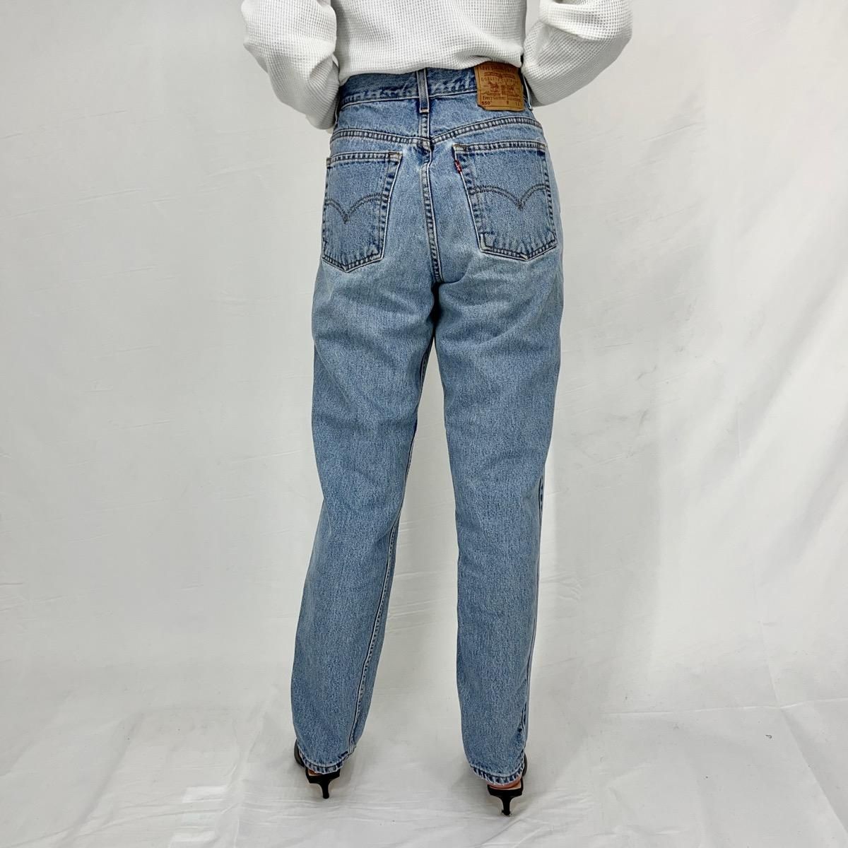 リーバイス Levi's 550 RELAXED FIT TAPERED LEG ブラックジーンズ