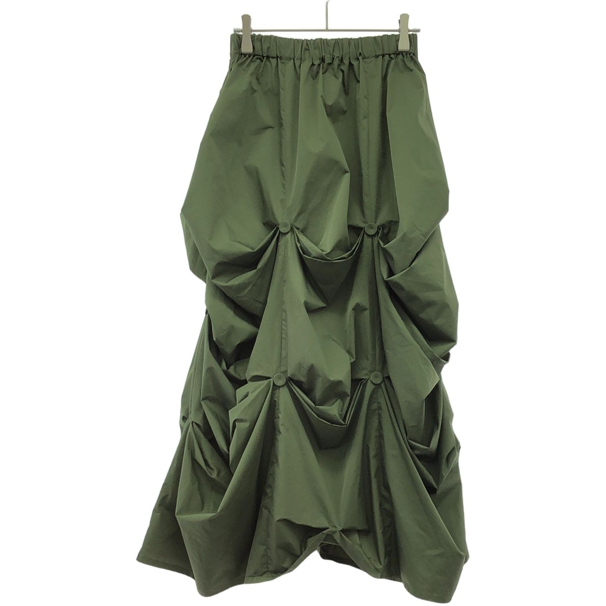 ENFOLD エンフォルド 24AW TUCK CIRCLE SKIRT タックサークル