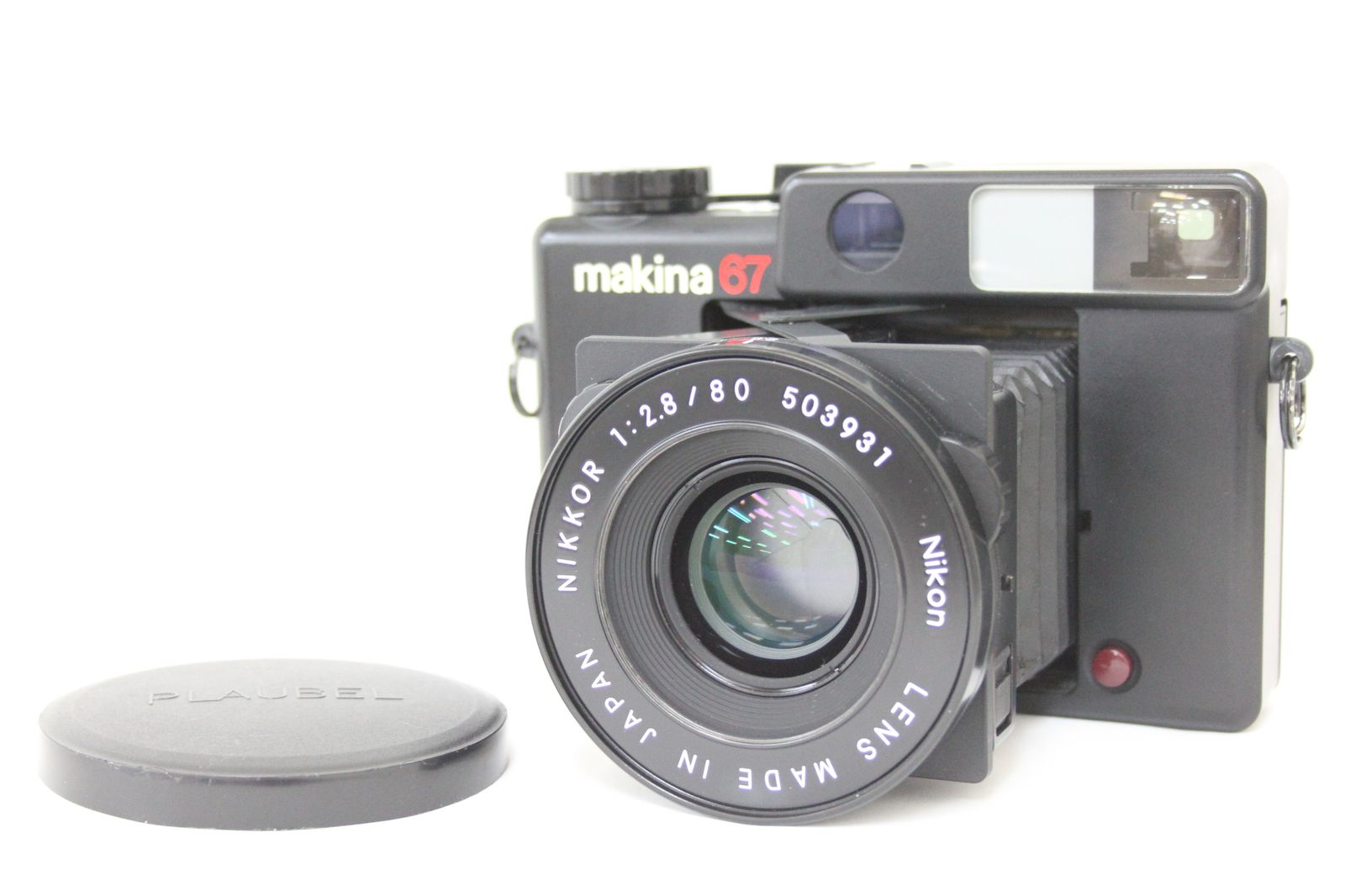返品保証 プラウベル Plaubel makina67 Nikkor 80mm F2.8 中判カメラ M25