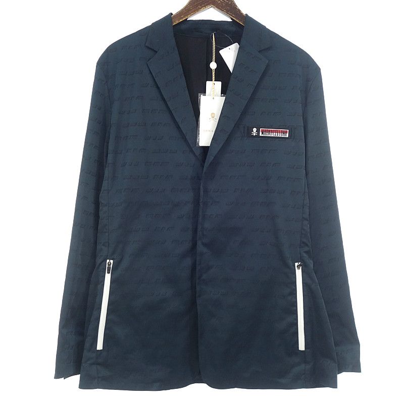 マークアンドロナ|MARKLONA GOLF ゴルフ Speck Hoody Blazer ロゴ ジャケット ダークグリーン サイズ メンズ48