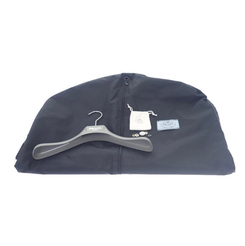 中古】プラダ PRADA オーバーサイズ オーガニック デニムシャツ